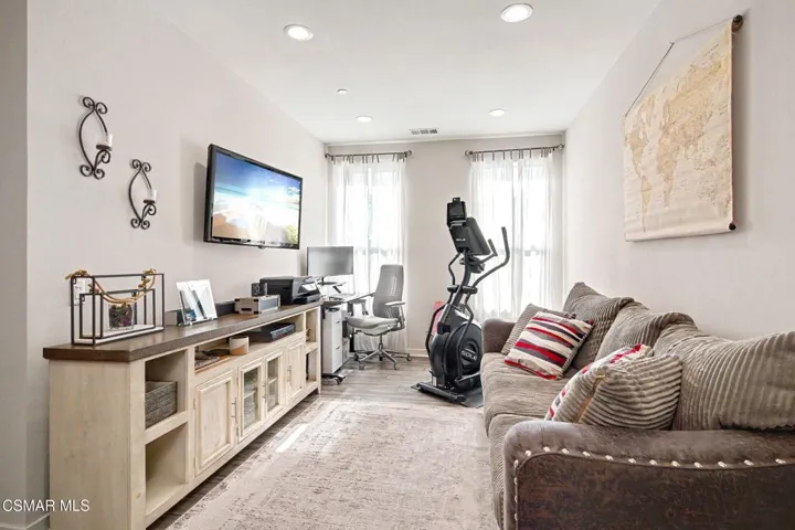 Office, workout, lounge