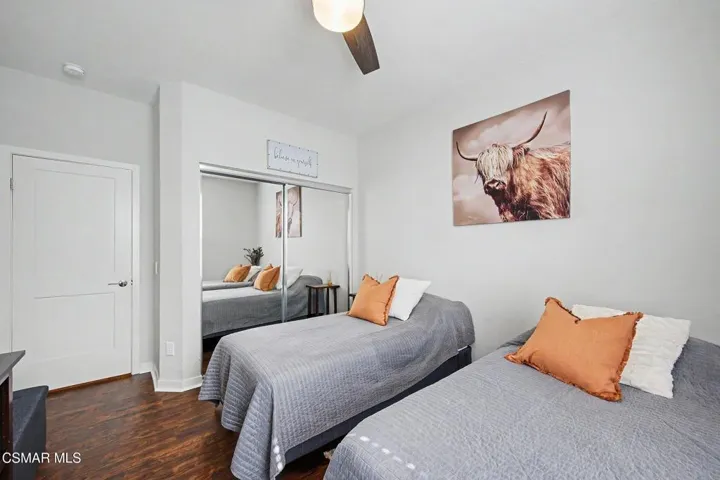 Ceiling fans in bedrooms