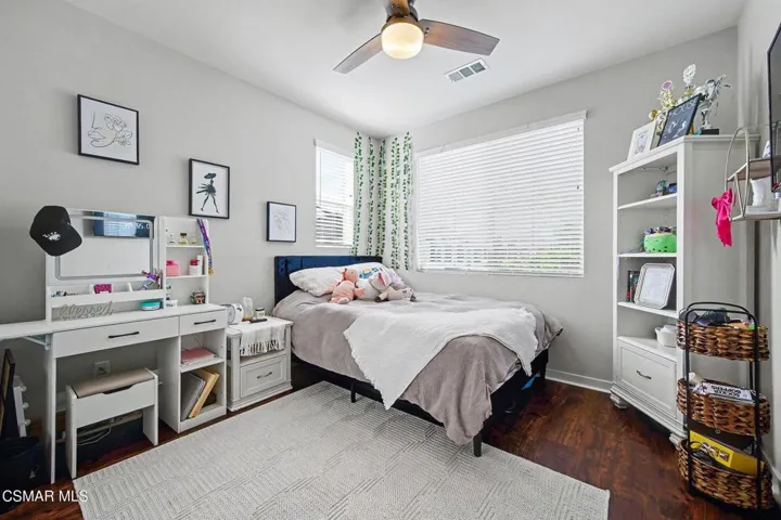 Ceiling fans in all bedrooms
