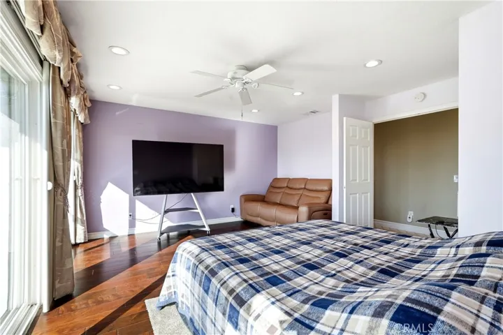 Master bedroom with all the amenities
