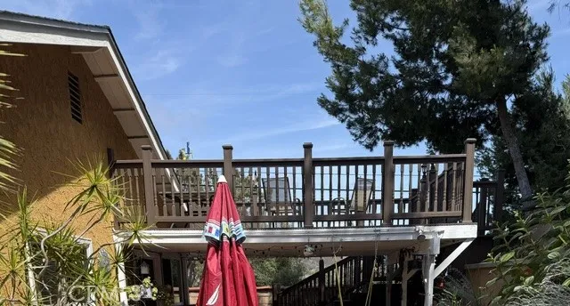 Patio with deck
