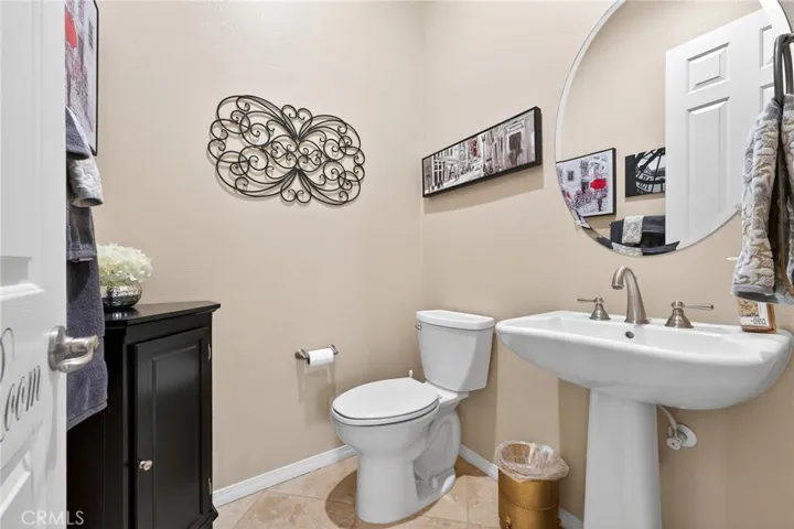 Powder Room with Pedestal Sink