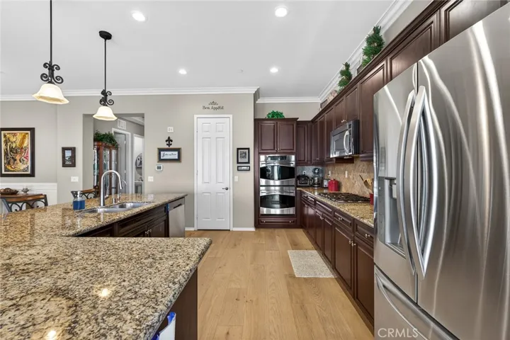 Kitchen is Spacious allowing multiple people to be preparing food at once
