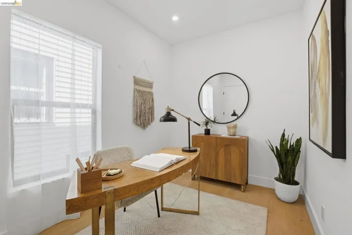 Hardwood-style flooring throughout