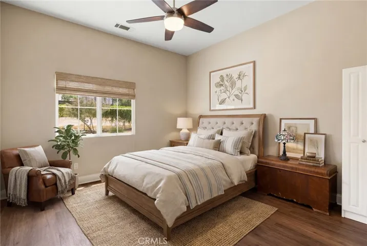 Virtually staged, 1st secondary bedroom