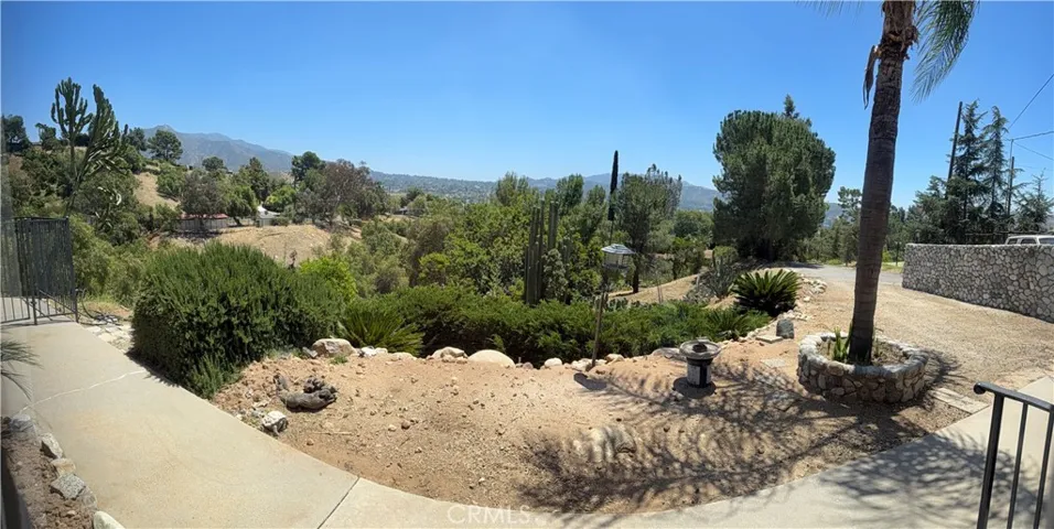 View from living room
