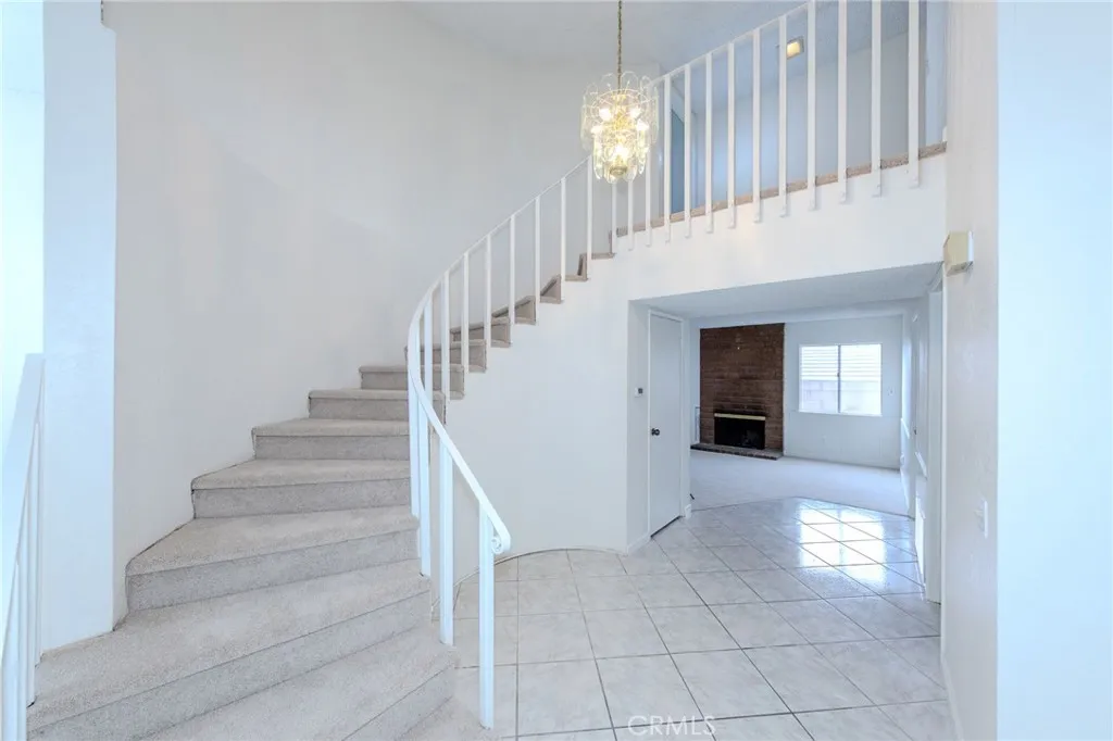 Formal style entry adds a touch of luxury.