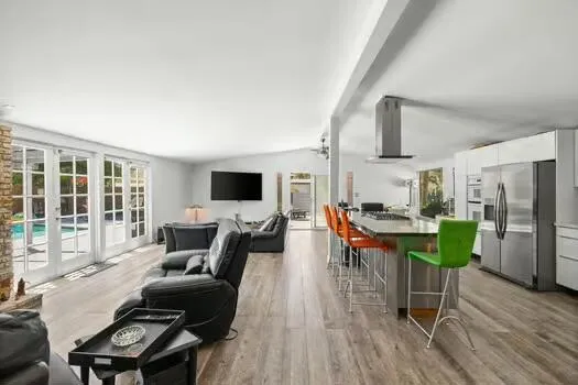 entertaining area