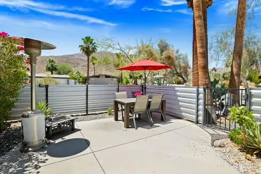 outdoor dining with a view