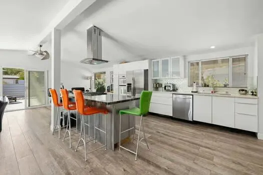 open kitchen