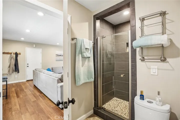 3/4 Bath off of the Family room