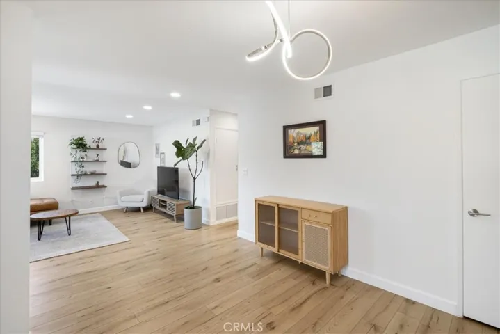 View of dining room open to living room