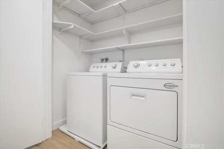 Laundry room in Hallway- easy access in hallway