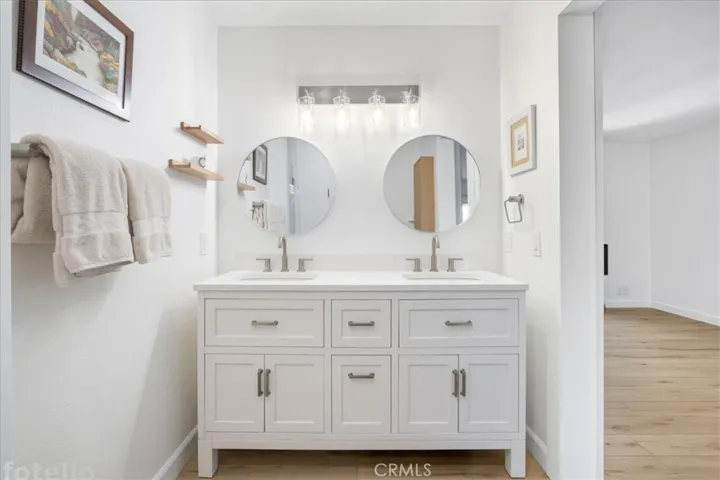 Master bathroom-double sink