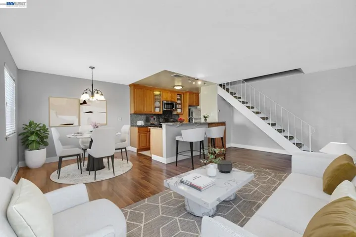 Virtual Staged-Dining and Living Room
