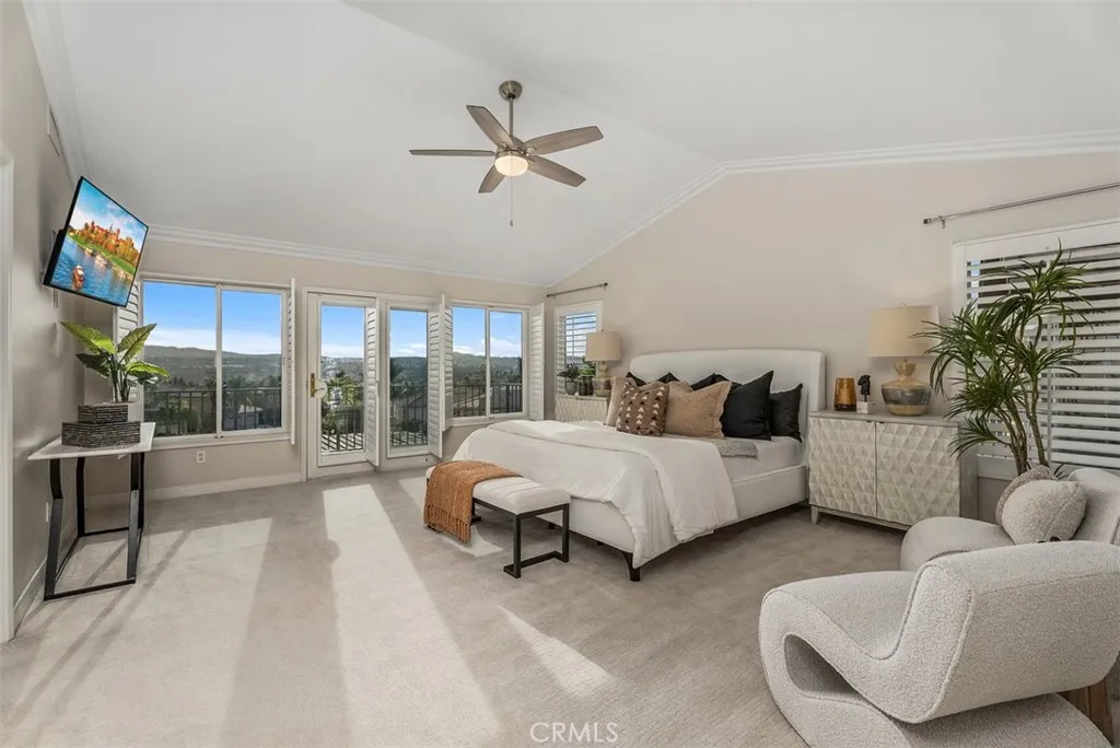 Primary Bedroom with panoramic views