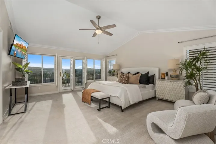 Primary Bedroom with panoramic views