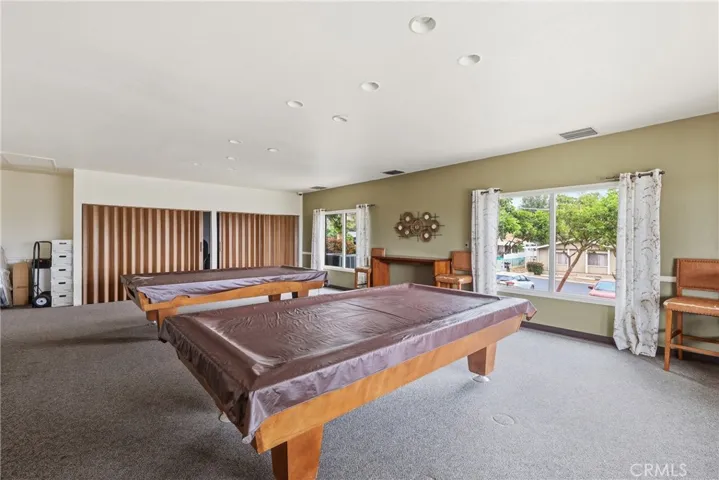Rec Room located in clubhouse