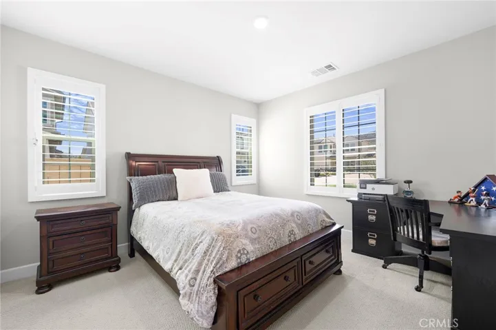 Spacious main floor bedroom