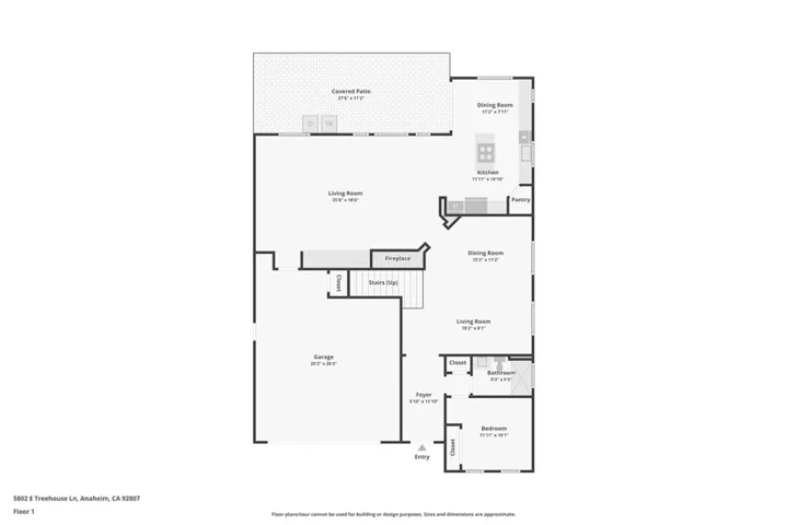 5802 E Treehouse, Anaheim, California 92807