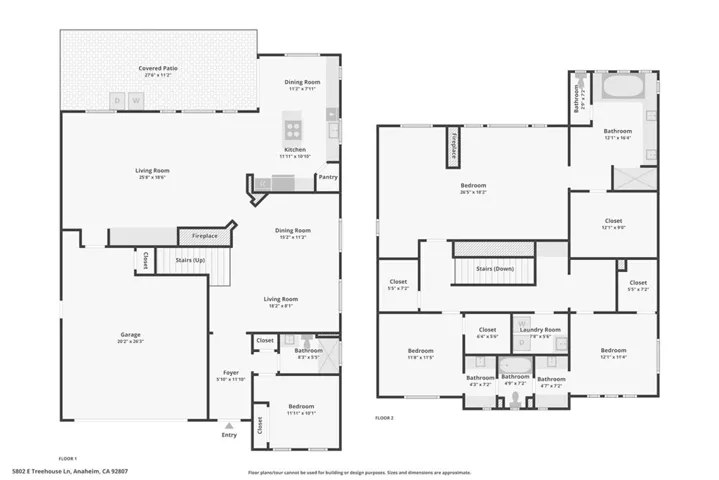 5802 E Treehouse, Anaheim, California 92807