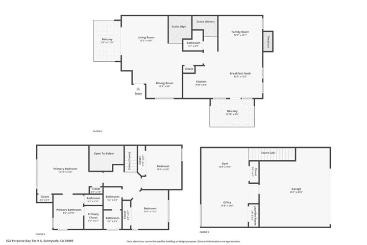 522 Porpoise Bay Terrace A, Sunnyvale, California 94089