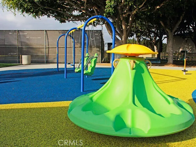Heather Park where the children can play and swing!