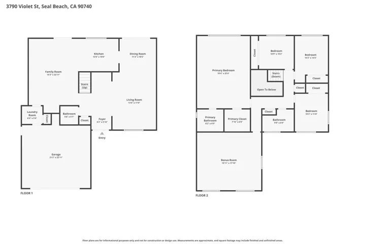 The "Yale" Floor Plan
