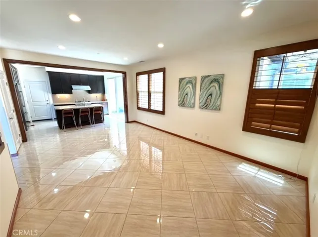 Open floor living room