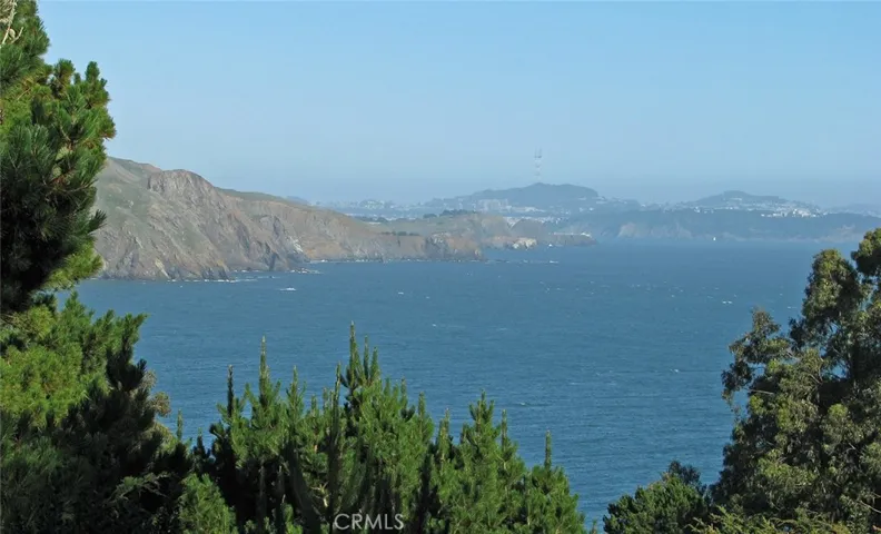 View down coast from South ADU site