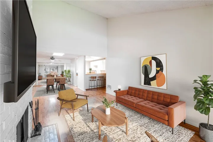 Living Room - Virtually Staged
