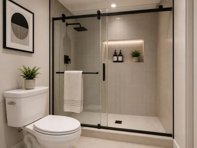 GUEST BATHROOM- VIRTUALLY REMODELED
