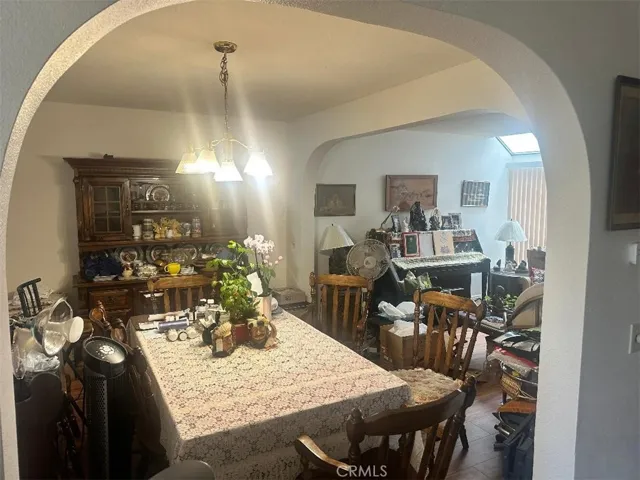formal dining area