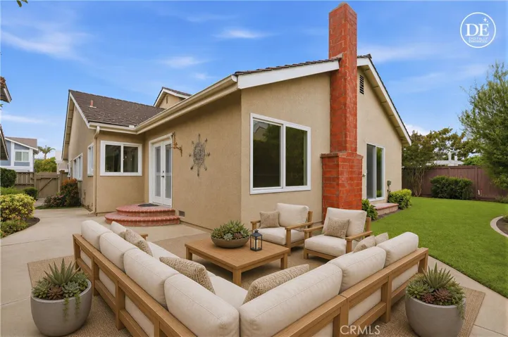 Backyard Digitally Enhanced/Staged