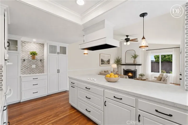 Kitchen Digitally Enhanced/Staged