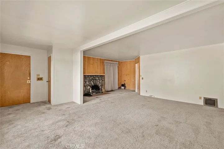 Living Room with cozy fireplace