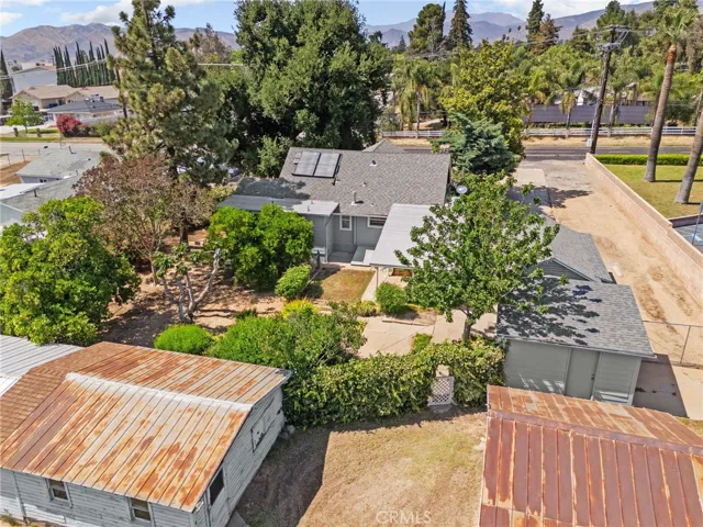 Aerial View of the Back