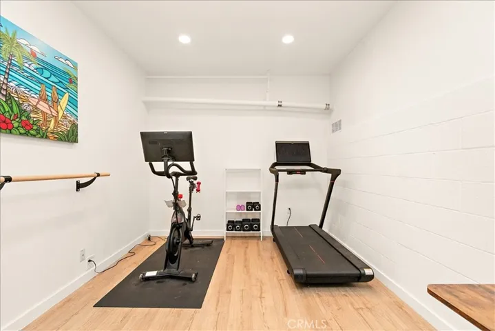Bonus room off garage