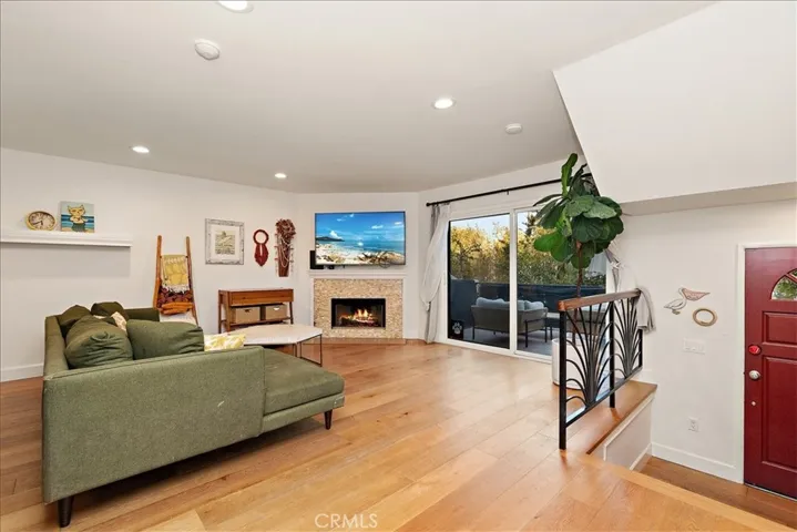 Entry and living room