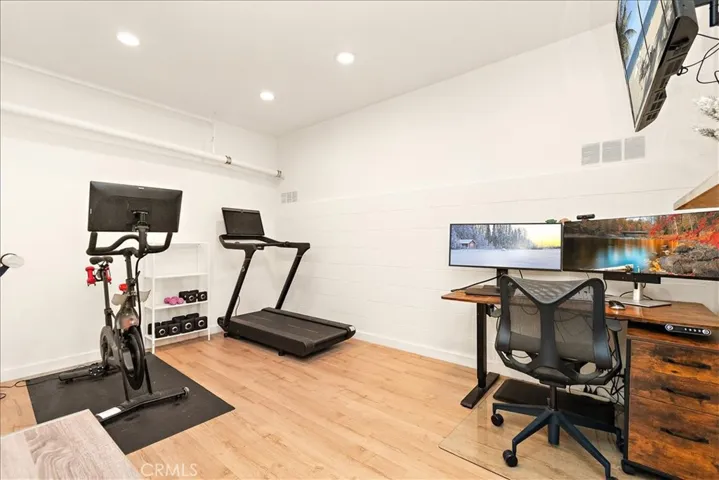 Bonus room off garage