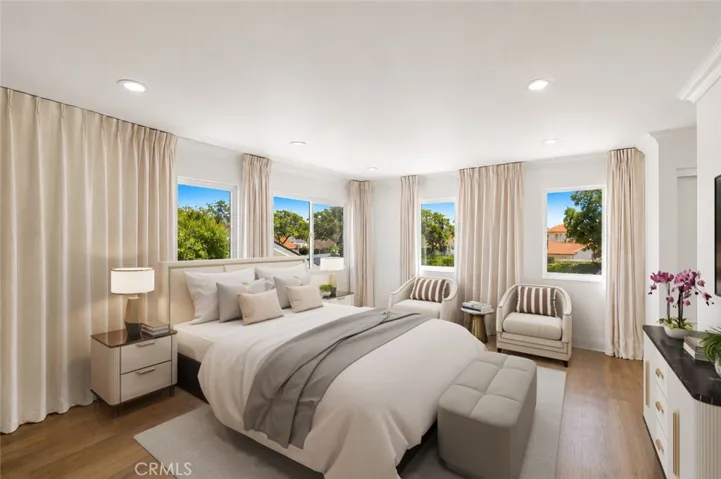 Primary Bedroom - Virtually Staged