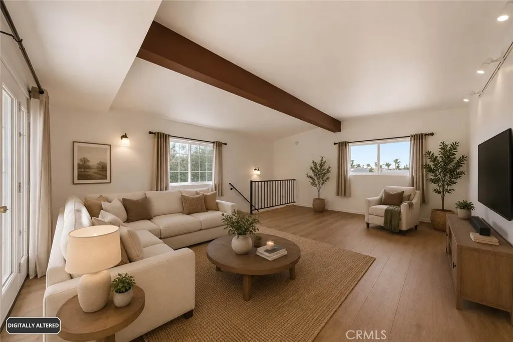 Upstairs huge bonus room/Staged virually