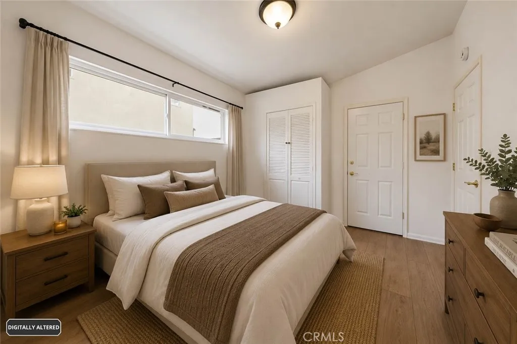 Main floor bedroom/Staged virtually