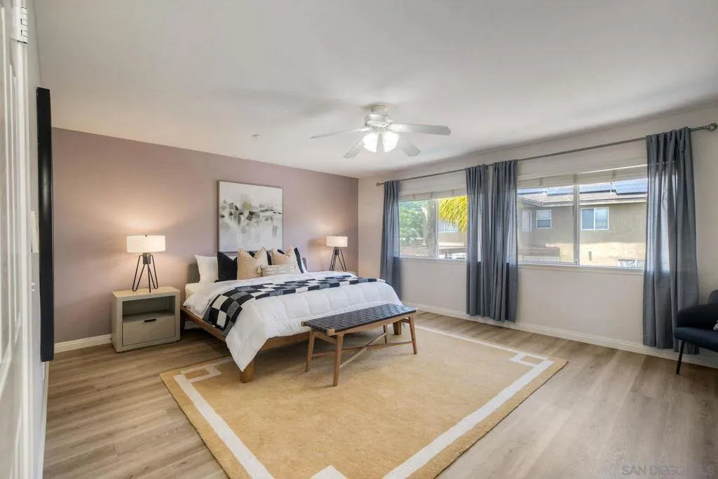 One of 2 secondary bedrooms