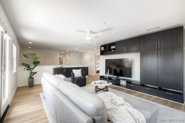 Loft with built in storage