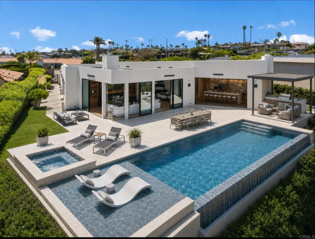 This is a rendering only of potential/future pool area