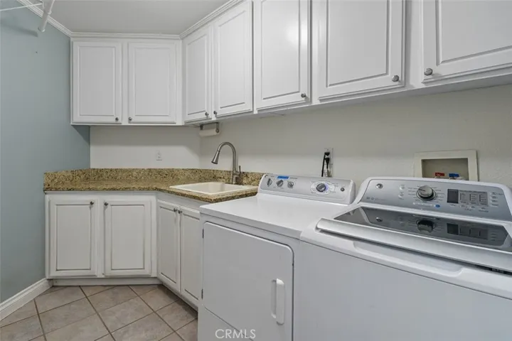 Downstairs laundry room