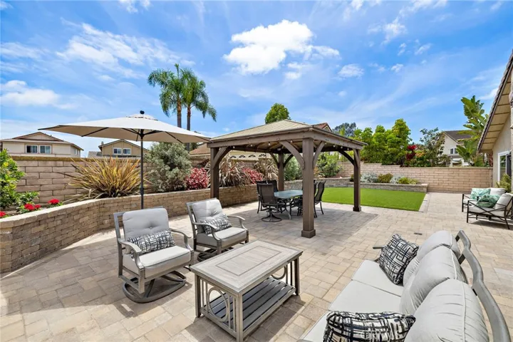 Rear Patio
