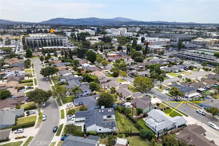 Showing Proximity to Cal State University Fullerton