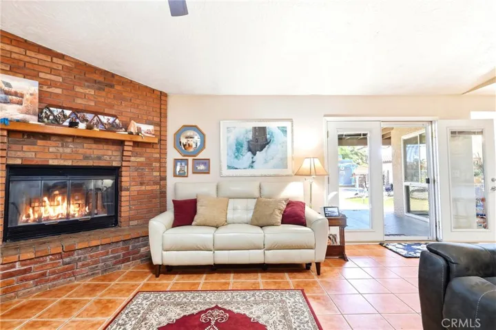 Family Room with Fireplace